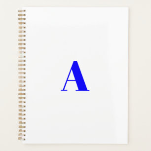 Monogram alfabet initiaal aanpassen, personalisere planner