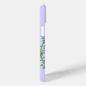 Monogram alfabet O Lavendel Eucalyptus Dragonfly Case-Mate iPhone Case (Achterkant / Rechts)