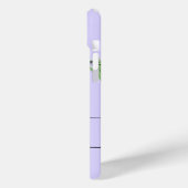 Monogram alfabet T Lavendel Eucalyptus Dragonfly Case-Mate iPhone Case (Achterkant / Links)