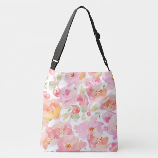 Monogram All-Over Flowered Canvas tas (Achterkant)