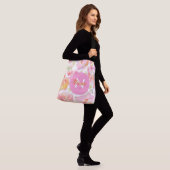 Monogram All-Over Flowered Canvas tas (Op model)