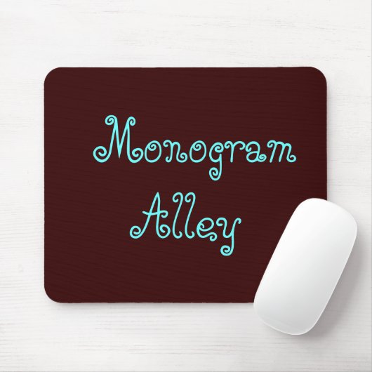 Monogram Alley Muismat (Met muis)