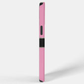 Monogram Amarant roze Achtergrond iPhone Hoesje (Rechterkant)