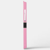 Monogram Amaranth roze Achtergrond Case-Mate iPhone Case (Achterkant / Links)