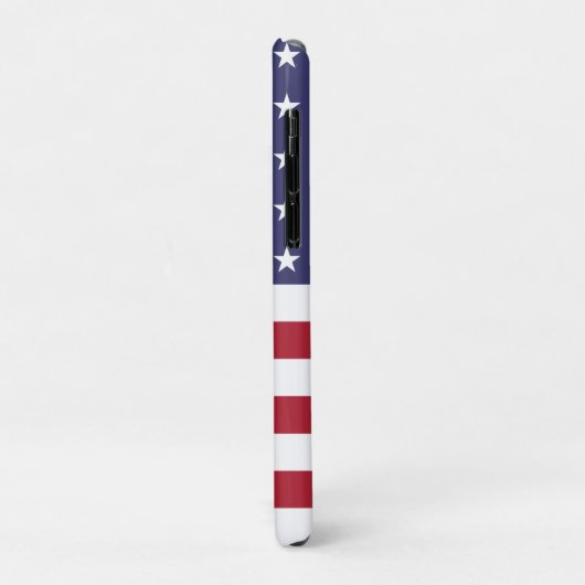 Monogram Amerikaans Vlag op 4 juli Personaliseren Case-Mate iPhone Case (Achterkant/links)