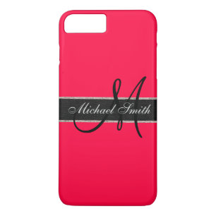 Monogram Amerikaanse roos Kleurachtergrond Case-Mate iPhone Case