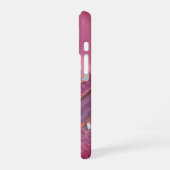 Monogram Amethyst Aurora iPhone 16 Hoesje (Linkerkant)