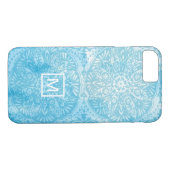 Monogram | Ananas Life III Case-Mate iPhone Case (Achterkant (Horizontaal))