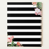 Monogram Antiek Floral & Stripes Planner (Achterkant)