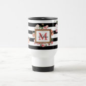 Monogram Antiek  Floral & Stripes Reisbeker (Center)