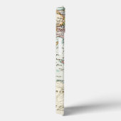 Monogram  Antiek Kaart & Paspoort Vakantie Case-Mate iPhone Case (Achterkant / Rechts)