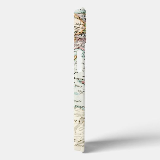 Monogram  Antiek Kaart & Paspoort Vakantie Case-Mate iPhone Case (Achterkant / Rechts)