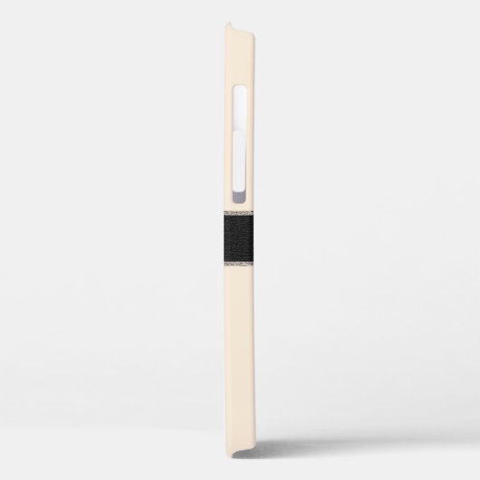 Monogram Antiek witte Kleur Achtergrond Case-Mate iPhone Case (Achterkant / Links)