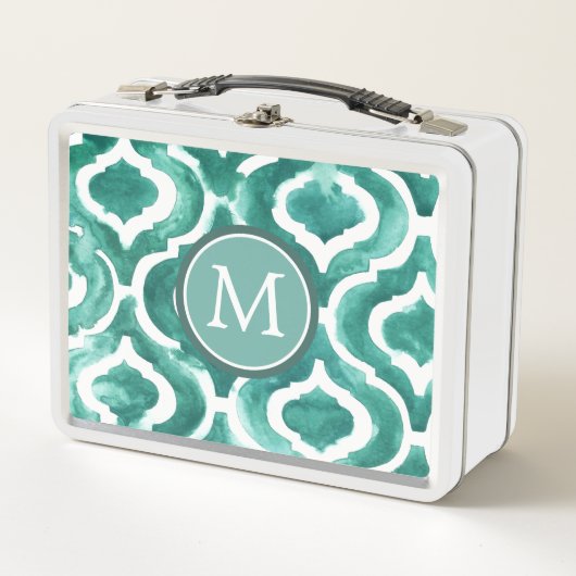 Monogram | Aquamarine Motif IV (Voorkant)