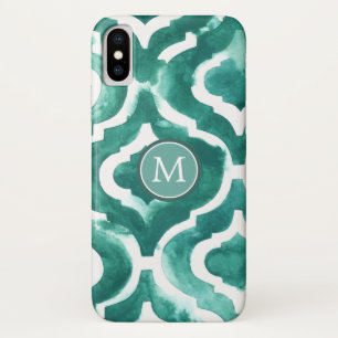 Monogram Aquamarine Motif IV Case-Mate iPhone Case