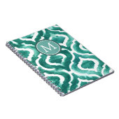 Monogram | Aquamarine Motif IV Notitieboek (Rechterzijde)