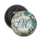 Monogram | Arabesque Butterflies VI Button Flesopener (Voorkant)