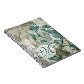 Monogram | Arabesque Butterflies VI Notitieboek (Rechterzijde)