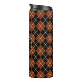 Monogram Argyle koffiebeker Thermosbeker (Geroteerd rechts)