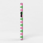 MONOGRAM ARGYLE ROZE GROEN PATROON Case-Mate iPhone CASE (Achterkant/rechts)