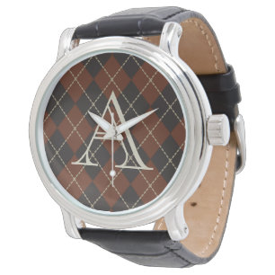 Monogram Argyle Watch Gift Horloge