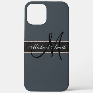 Monogram Arsenicum Kleurachtergrond Case-Mate iPhone Case
