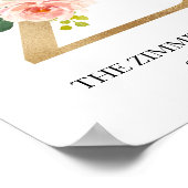 Monogram Art Print, Letter Z, Wedding, Nursery Poster (Hoek)