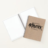 Monogram Artist Sketchbook Notitieboek (Binnen)