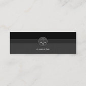 Monogram Attorney at Law - Visitekaartje (Achterkant)