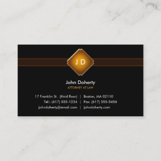 Monogram Attorney at Law - Visitekaartje