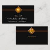 Monogram Attorney at Law - Visitekaartje (Voorkant / Achterkant)