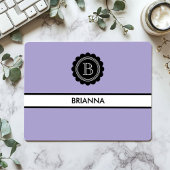 Monogram Aura Indigo en Zwart Muismat