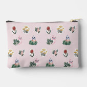 Monogram Australische Natuur, blush pink Etui (Achterkant)