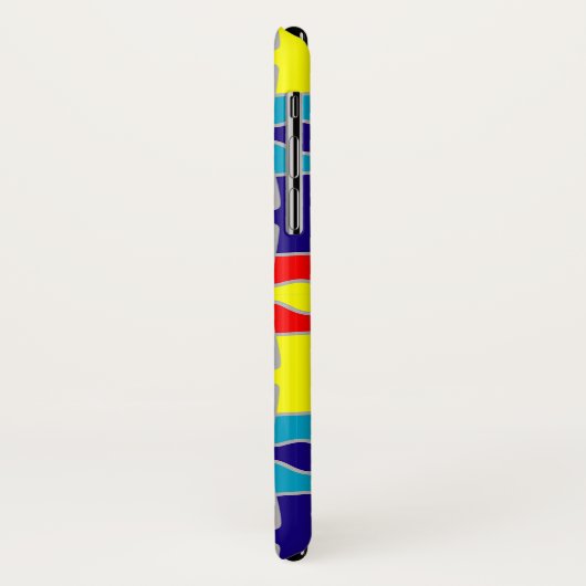 Monogram Autisme Aspergers Puzzle Pattern Case-Mate iPhone Case (Achterkant/links)