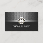 Monogram Automobiel Professionele Metaalauto Visitekaartje (Voorkant)