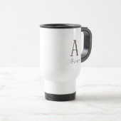 Monogram Autumn vibe Reisbeker (Voorkant rechts)