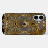 Monogram Ava Rue Gayla Case-Mate iPhone Case (Achterkant (horizontaal))