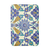 Monogram Azulejo Ceramic Style  Ornament Badmat (Voorkant Verticaal)