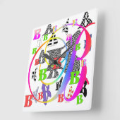 MONOGRAM B+B VIERKANTE KLOK (Hoek)