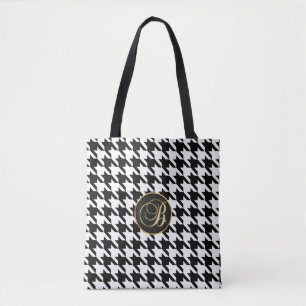 Monogram B canvas tas van honden