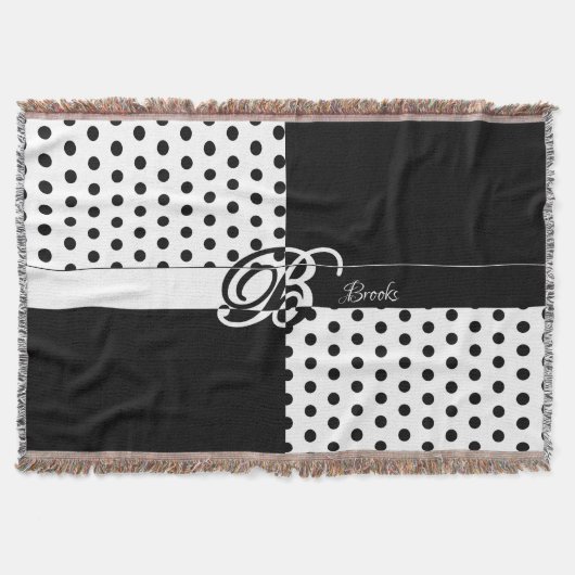 Monogram B Deken (Voorkant)