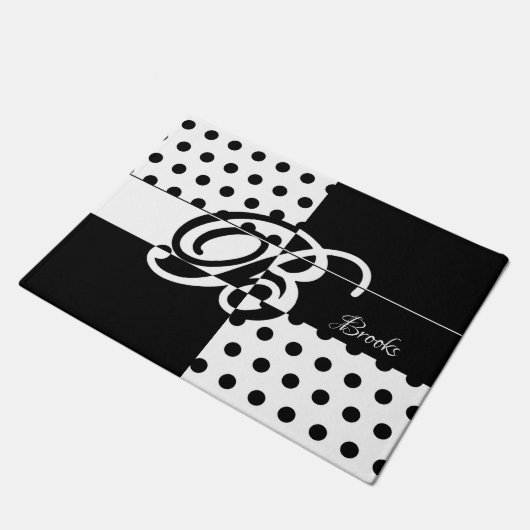 Monogram B Deurmat (Schuin)