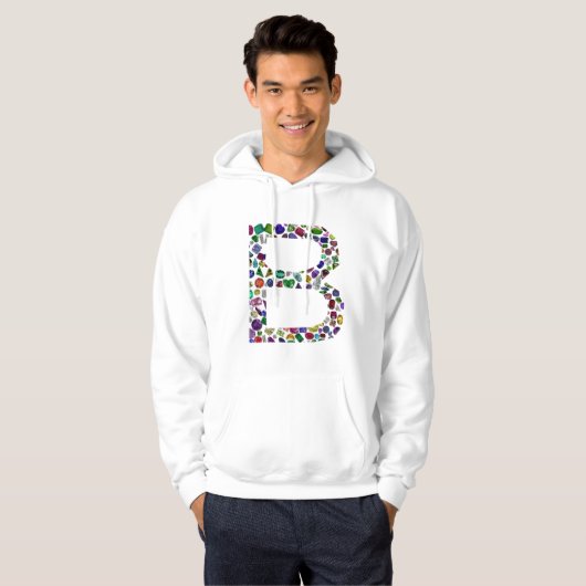 Monogram B Hoodie (Voorkant volledig)