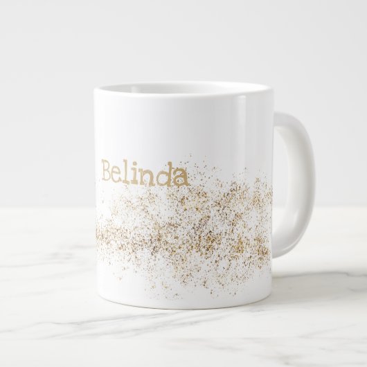 Monogram "B" Jumbo Mok Soup Ice Cream (Voorkant rechts)