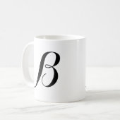 Monogram-B Koffiemok (Voorkant links)