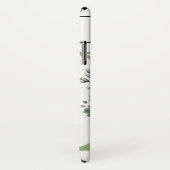 Monogram B lavender Eucalyptus Case-Mate iPhone Case (Achterkant / rechts)