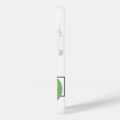 Monogram B lavender Eucalyptus Case-Mate iPhone Case (Achterkant / Links)