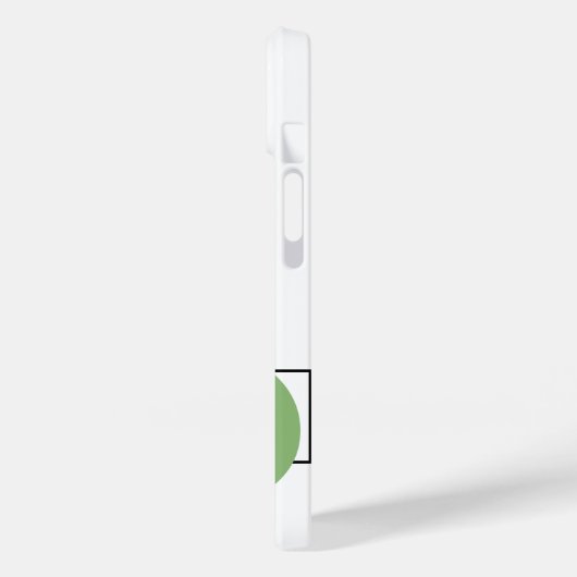 Monogram B lavender Eucalyptus Case-Mate iPhone Case (Achterkant / Links)