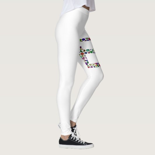 Monogram B Leggings (Rechts)