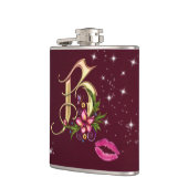 Monogram B Maatkolf, 6 oz. Heupfles (Links)